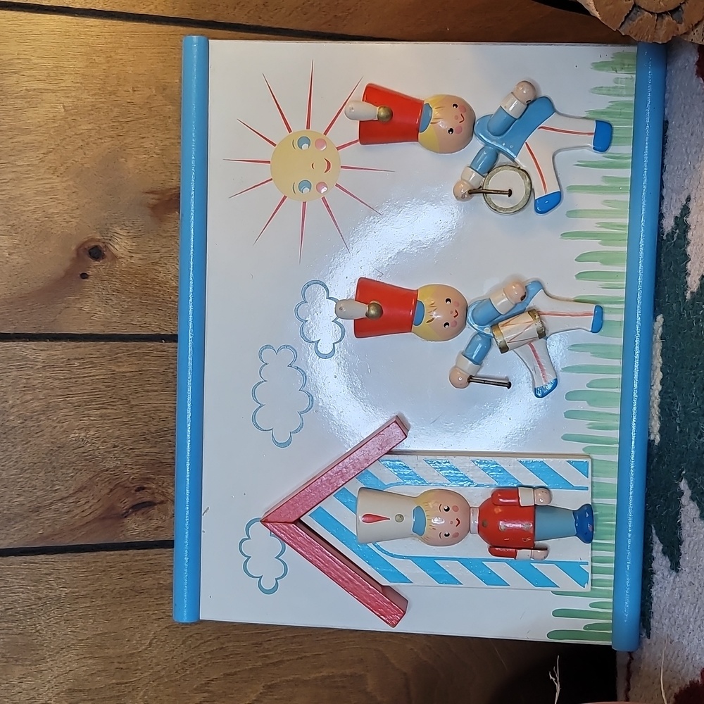 Irmi brand Children's decor little London Soldiers wallart